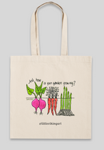 Load image into Gallery viewer, 15x15&quot; gardener&#39;s tote bag
